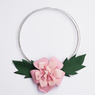 circle of light heart earrings