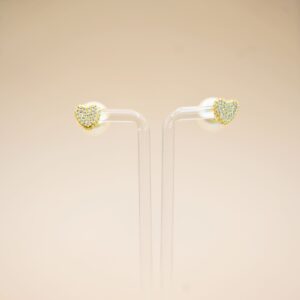 Crystal Love Studs