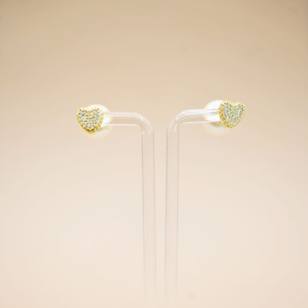 Crystal Love Studs