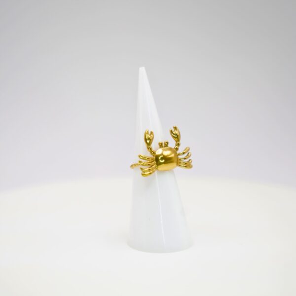 Golden Crab Ring