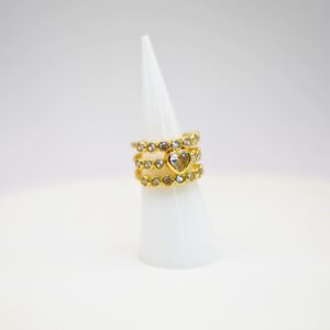 Heartline Trio Ring
