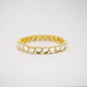 Shiny Hearts Bracelet