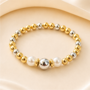 Golden Pearl Bracelet 003