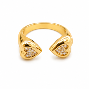Gold Studded Ring 028