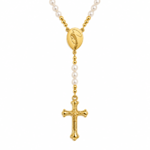 Gold Cross Necklace 015
